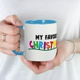 thumbnail image 5 of CafePress - Christmas Lights Mug - 11 oz Ceramic Mug - Novelty Coffee Tea Cup, 5 of 6