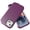 Purple, variant on Case for iPhone 13, 3 Layers Protection PU Leather & Hard PC Hybird Case Heavy Duty Military-Grade Drop Bumper Silicone Back Shockproof Anti-Scratch Shell for iPhone 13, Red