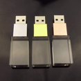 thumbnail image 5 of Laak 8 GB New Crystal Transparent Rectangle Genuine USB Flash Drive 3.0 Wedding Gift Pendrive (Gold), 5 of 5
