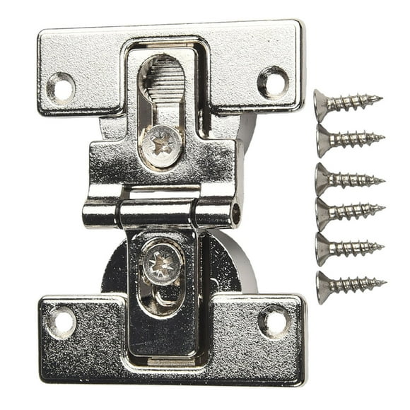 Bgsha Folding Door Hinge Flap Lid Concealed Hinge Furniture Gate Cabinet Door Folding Holder Furniture Fittings Cupboard Wardrobe Hinges Self-Supporting 180 Degrees