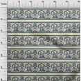 thumbnail image 2 of oneOone Georgette Viscose Fabric Ethnic Block Print Sewing Fabric BTY 42 Inch Wide, 2 of 4