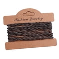 thumbnail image 3 of Cadena de cable de bordillo Sunnimix eslabón de las cadenas de cable negro gris, 3 of 8