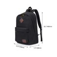 thumbnail image 2 of Mochila seemeroad Canvas Laptop 28L para hombre y mujer, color negro, 2 of 5
