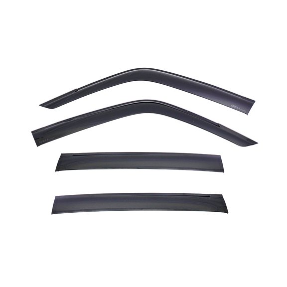 WellVisors Window Visors Wind Deflectors Compatible With Lexus GX 550 GX550 Toyota Land Cruiser 2024 2025 24 25 Premium Series Rain Guards 3-847LX038