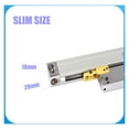 thumbnail image 4 of Thin Optical Grating Ruler Slim DRO Linear Scale Line KA-500 1um 0.001mm TTL 70mm 120mm 270mm 320mm 370mm 420mm 470mm ,Easy Read, 4 of 7