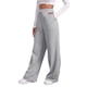 thumbnail image 1 of Gibobby Pantalones térmicos de mujer para el frío Pantalones de chándal con forro polar para mujer, pantalones de chándal en la parte inferior(Plata de plata,XG), 1 of 5