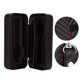 thumbnail image 5 of Organizador de Almacenamiento de Relojes ANGGREK Cuero de Fibra de Carbono Negro 2 Ranuras, 5 of 8