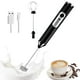 thumbnail image 1 of Espumador de Leche Eléctrico, Mini Máquina de Espuma de Mano, Recargable por USB de 3 Velocidades, Mezcladora de Bebidas con 2 Batidores para Café a Prueba de Balas, Capuchino, Matcha, Chocolate Calie, 1 of 5