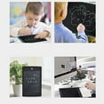 thumbnail image 3 of LCD Writing Pad, Writing Tablet Travel Portable  For Painting Training For Math Exercises ,Blue,Black, 3 of 8