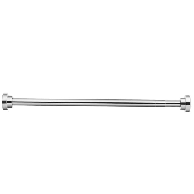 Barra de cortina de ducha telescópica de acero inoxidable sin perforación Barra de baño colgante ajustable de 120 cm AweSitey HA001144-02