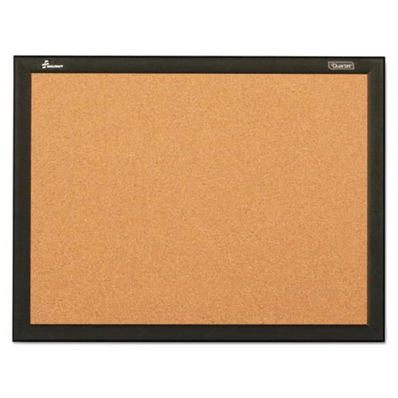 NSN 36 x 24 in. Aluminum Frame Quartet Cork Board