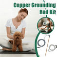 thumbnail image 5 of Earthings Grounding Rod - 40ft Female Ground Cord,Ground Rod Kit Ground Rod with Copper,for Grounded Earth,1 x ground rod 1 x copper ground wire 1 x white ground wire, 5 of 8