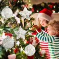thumbnail image 4 of AMERTEER Christmas Glass Balls Transparent Hanging Pendants for Christmas Tree Decorations, 4 of 6