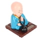 thumbnail image 1 of Juguete de Estatuilla de Pequeño Monje Solar Sensor de Energía de la Luz Asintiendo Automáticamente Estatuas de Monje Budista Tablero de Instrumentos del Automóvil Adorno de ANGGREK Otros, 1 of 8