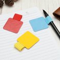 thumbnail image 5 of Unique Bargains Leather Self Adhesive Pencil Clip Pen Loop Holder with Elastic, 3 Colors 3 Pack, 5 of 5