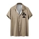 thumbnail image 1 of Camisas de Manga Larga para Hombres Blusa Cómoda de Cuello de Impresión, Camisa Casual de Poliéster para Uso Diario, de Fiesta Y de Primavera de Verano, 1 of 4