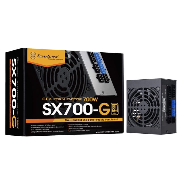 Fuente de alimentación SilverStone SST-SX700-G 700W SFX 80 Plus Gold