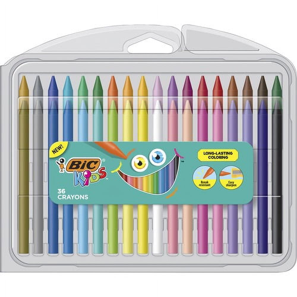 Shuttle Art 24 Colors Gel Crayons for Toddlers Non-Toxic Twistable Crayons  Set for Kids Children Coloring Crayon-Pastel-Watercolor Effect Ideal for  Paper