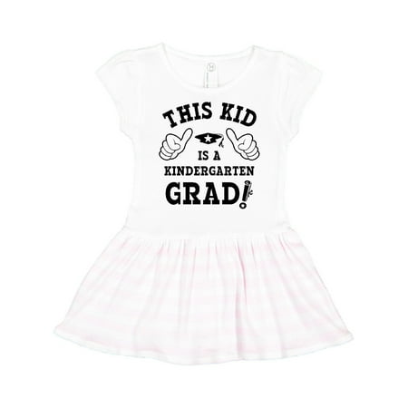

Inktastic This Kid Kindergarten Grad Gift Toddler Girl Dress