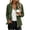 Army Green full zip fleece jacket women a1, variant on thefmos Women's Full Zip Long Sleeve Fleece Jacket with Pockets Solid Color Casual Outerwear Fashion Fall Winter Outfit, Pink M