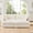 Cream + Corduroy + 2 Seat, variant on Corduroy Couch 2 Seater Sleeper Sofa Bed with 2 Ottomans, Living Room Couch, Oversized Slipcovered Sectional for Home Theater, Green