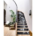thumbnail image 2 of FLFK Valley Stream Stair Stickers - Set of 15, Peel and Stick Stair Riser Decals, 39.3"x7.08", 2 of 5