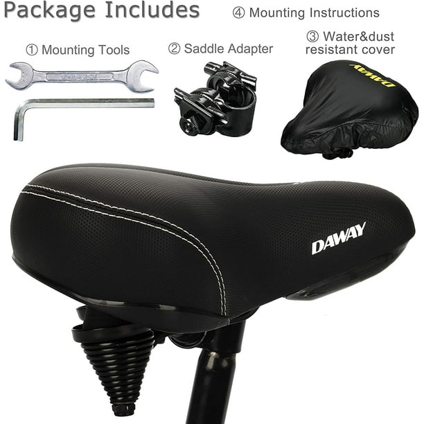 Best bike seat for 300 lb man hotsell