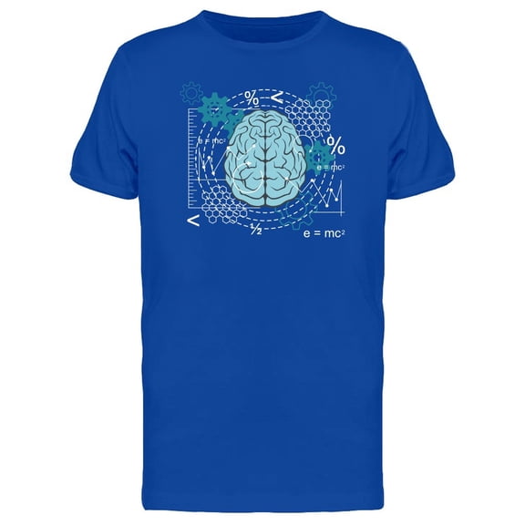 Technical Side Of Brain Tee Men's -Image by Shutterstock