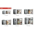 thumbnail image 7 of Galanz 4.3 cu ft Single-Door Mini Fridge in Black with Energy Star efficiency—compact, space-saving refrigerator perfect for dorms, offices, and small rooms, 7 of 7