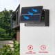 thumbnail image 3 of Lámpara de Pared Solar LED para Exteriores, Resistente A la Lluvia, Al Agua, para Jardín, Patio, Lámpara de Control de Luz Inteligente, Luz Solar Ajustable C, 3 of 5