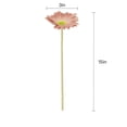 thumbnail image 2 of Artificial Real Touch Gerbera Barberton Daisy Stems (Set of 6), 2 of 2