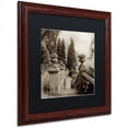 thumbnail image 2 of Trademark Fine Art "Lombardy VIII" Canvas Art by Alan Blaustein, Black Matte, Wood Frame, 2 of 4
