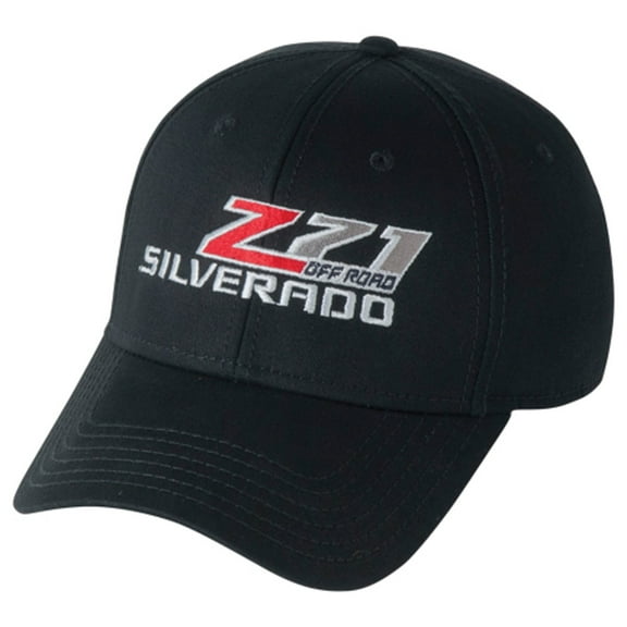 Chevrolet Silverado Z71 Off Road Black Performance Baseball Hat - Adult