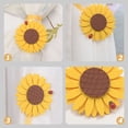 thumbnail image 4 of SKISUNO 4Ud Clips De Flor Girasol Amarillo Material Resistente Para Hogar, 4 of 7