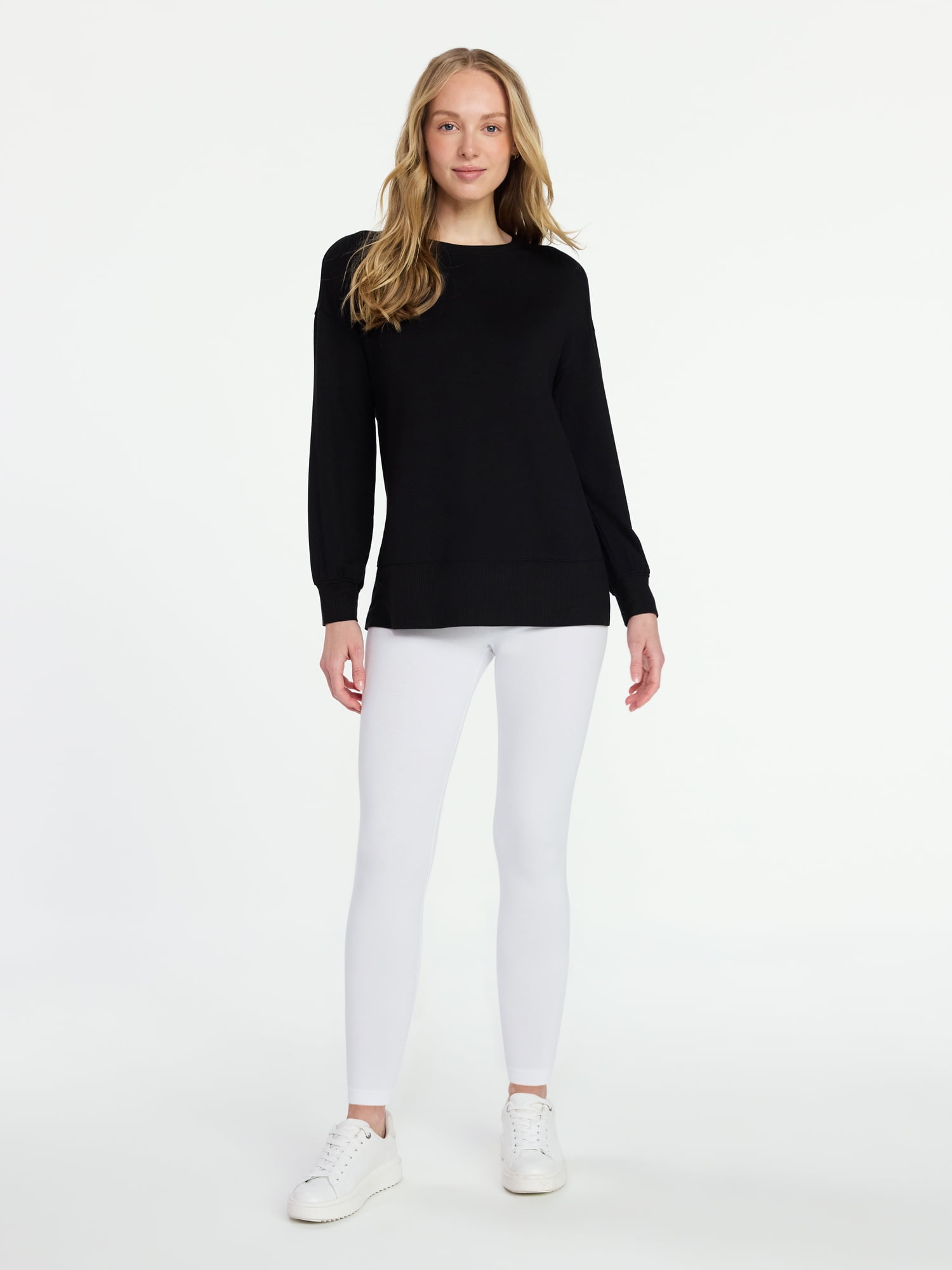 Time and Tru Women's Capri Leggings, XS-XXXL