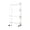 White, variant on 3 / 4 Tier Rolling Plant Stand with Wheels, Space Saving Movable Flower Pot Storage Cart, Easy Assembly Metal Plant Rack for Indoor Outdoor Garden Balcony and Patio Display