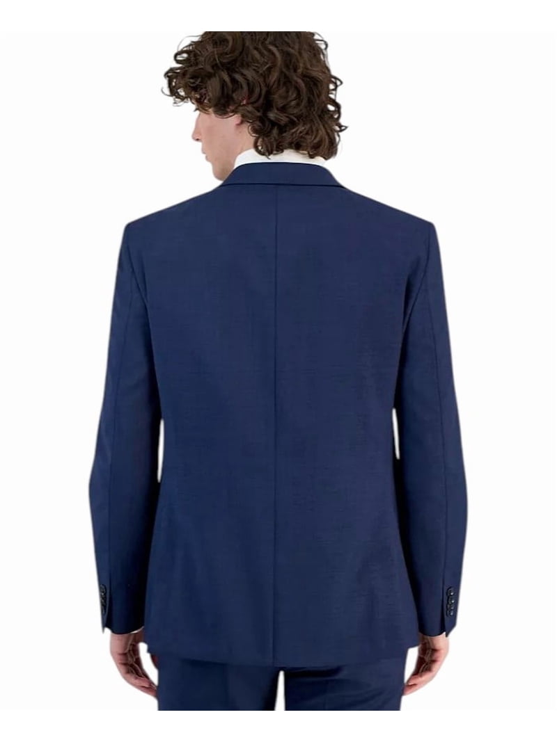 Tommy Hilfiger Mens Modern fit Wool Suit Jacket Blazer 44 L Blue