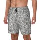 thumbnail image 1 of Balery Silver Glitter Bañador para hombre, shorts de playa de secado rápido con entrepierna y forro de compresión-Large, 1 of 6