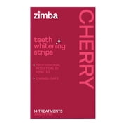 Zimba Cherry Sensitive Teeth Whitening Strips