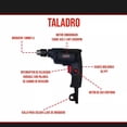 thumbnail image 4 of Combo Rotomartillo + Esmeriladora + Taladro FO2470 Foreman Accesorios Herramientas Tool Kit, 4 of 5