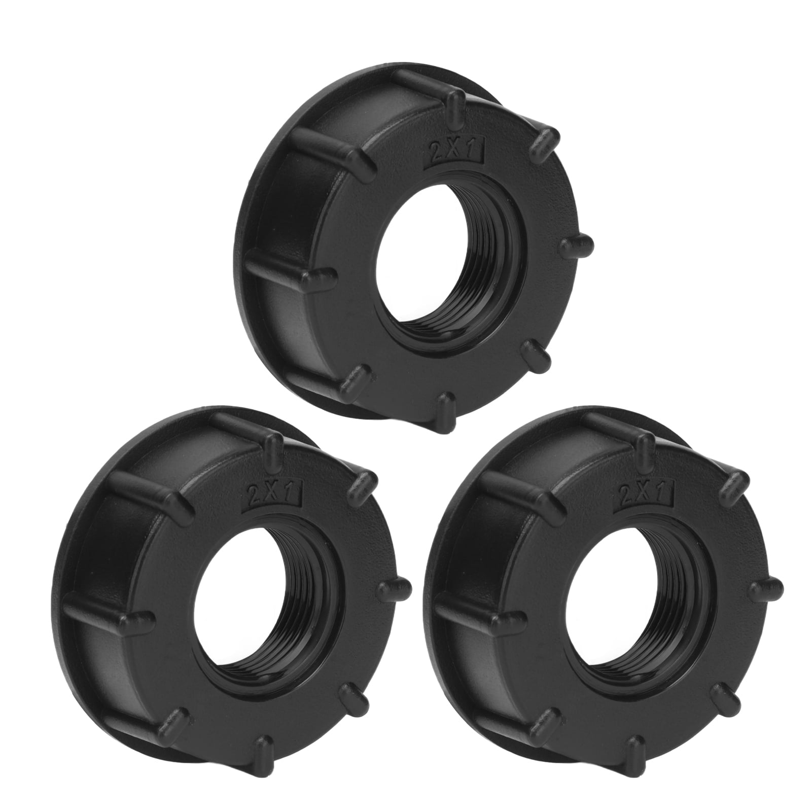 Plastic Threaded Joints, IBC Drain Adapter Valve Fitting 60mm Inner Diameter Standard Sizes For