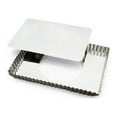 thumbnail image 2 of Gobel Rectangular Tart Mold 8" x 11-1/4" x 1" Deep with Loose Removable Bottom, 2 of 2