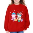 thumbnail image 3 of Mercatoo Children's Sweatshirts for Spring Autumn Winter and Christmas Medium and Large Children's Personalized Sweatshirt Boys, 3 of 7