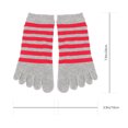 thumbnail image 1 of IDEANATEGRATE 4Pares Calcetines Deportivos De Para Con Cinco Y Absorbente, 1 of 5