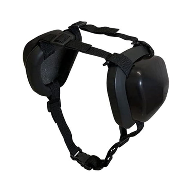 Coussinets pour Chien Protection Auditive Coussinets Portables Protection contre le Bruit avec Rembourrage en Mousse Écouteurs Légers pour Chien avec Sangle Réglable pour Tout Chien pour Camping Extérieur Voyage Marron