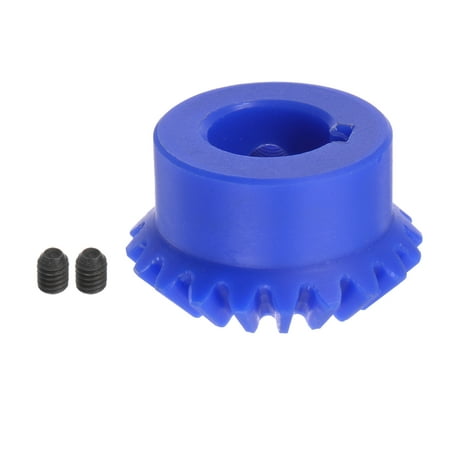

Uxcell 2.0 Modulus 20 Teeth 17mm Inner Hole Plastic Tapered Bevel Gear with Keyway