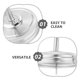 thumbnail image 3 of HEALEEP 3Ud Vertedor Para Aceite Y Vinagre En Mason Jar Acero Inoxidable Plata Cocina, 3 of 8