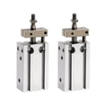 thumbnail image 2 of Anti-rotation Mini Free Mount Pneumatic Cylinder Bore 32mm Built-In Magne Double Acting Micro Single Rod Cylinder ,Double Acting, 2 of 7