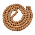 thumbnail image 2 of 1strand Undyed Rudraksha Beads Lead Free Round Camel 9~11x7~9mm Hole: 1mm about 114~122pcs/strand 35.24 inch(89.5cm), 2 of 3
