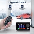 thumbnail image 6 of Hcalory Diesel Air Heater, 5KW-8KW, 12V-24V, Black, Remote Control, 10L Tank, 6 of 14